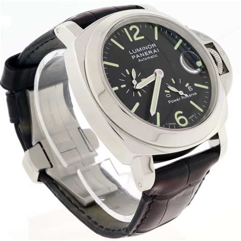 panerai luminor power reserve 44mm stainless|Panerai Luminor power reserve price.